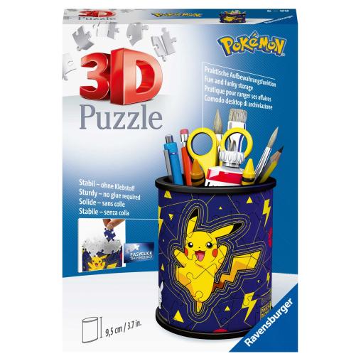 Puzzle Lapicero 3D Ravensburger Pokemon de 57 Piezas