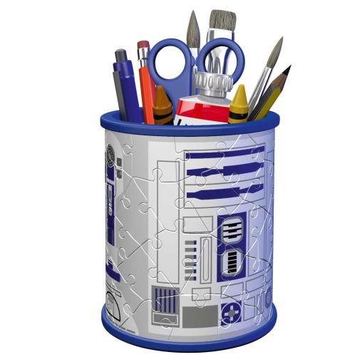 Puzzle Lapicero 3D Ravensburger Star Wars R2D2 de 57 Piezas