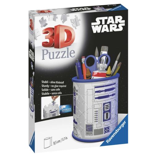 Puzzle Lapicero 3D Ravensburger Star Wars R2D2 de 57 Piezas