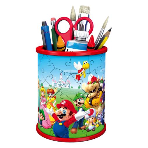 Puzzle Lapicero 3D Ravensburger Super Mario de 57 Piezas