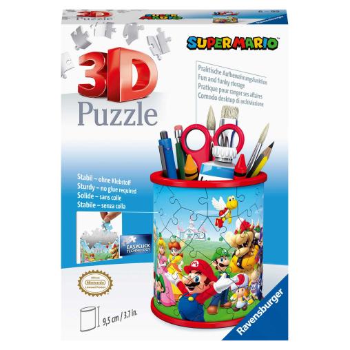 Puzzle Lapicero 3D Ravensburger Super Mario de 57 Piezas