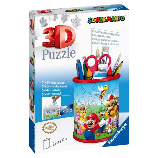 Puzzle Lapicero 3D Ravensburger Super Mario de 57 Piezas