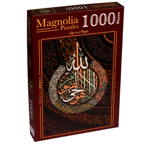 Puzzle Magnolia Ayetü’l Kürsi de 1000 Piezas