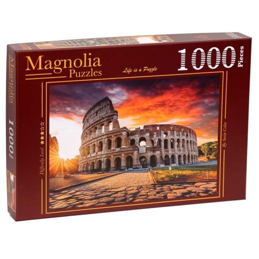 Puzzle Magnolia Coliseo de Roma de 1000 Piezas