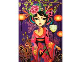 Puzzle Magnolia Geisha de 1000 Piezas