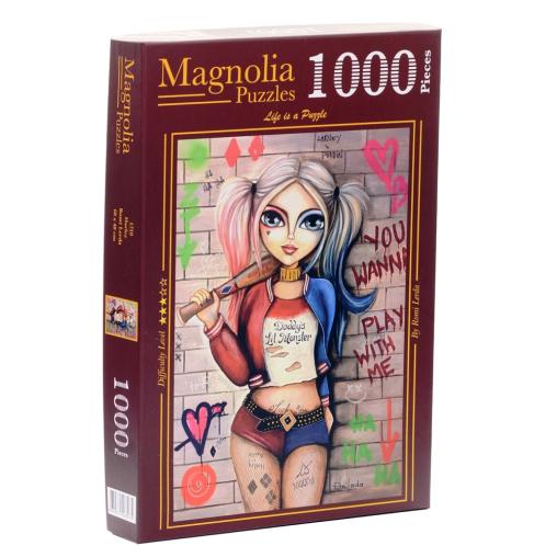 Puzzle Magnolia Harley de 1000 Piezas