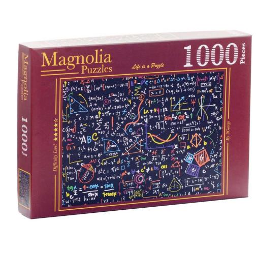 Puzzle Magnolia Matemáticas de 1000 Piezas