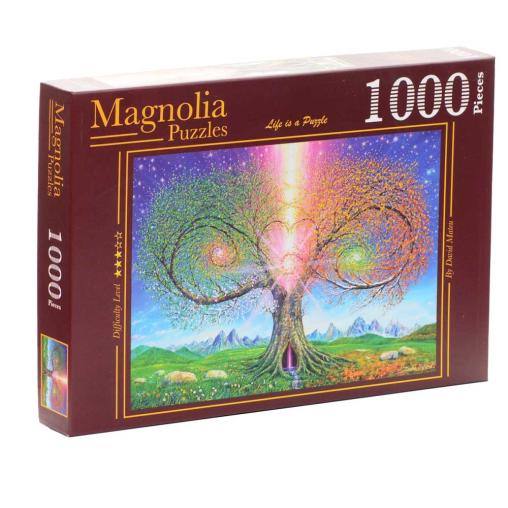 Puzzle Magnolia Árbol del Amor Infinito de 1000 Piezas