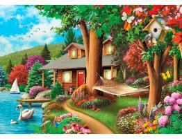 Puzzle MasterPieces Alrededor del Lago de 1000 Piezas