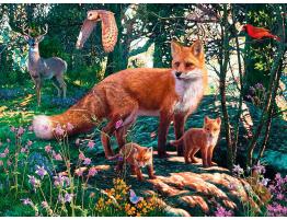 Puzzle MasterPieces Animales del Bosque de 550 Piezas