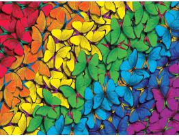 Puzzle MasterPieces Arco Iris de Mariposas de 550 Piezas