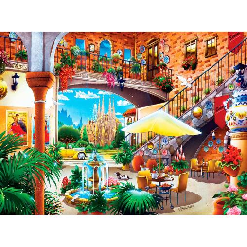 Puzzle MasterPieces Barcelona de 550 Piezas