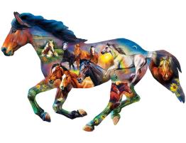 Puzzle MasterPieces Caballo Salvaje de 1000 Piezas