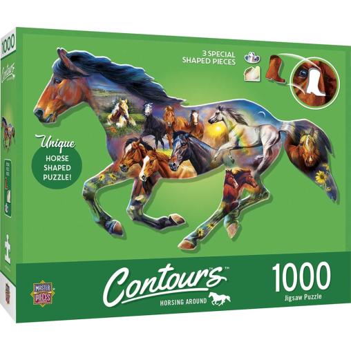 Puzzle MasterPieces Caballo Salvaje de 1000 Piezas