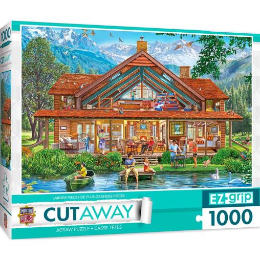 Puzzle MasterPieces Cabaña de Camping XXL de 1000 Piezas