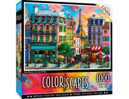 Puzzle MasterPieces Calles de París de 1000 Piezas