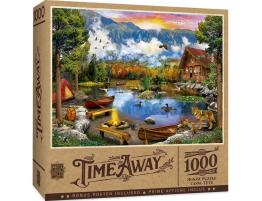 Puzzle MasterPieces Canoas al Atardecer de 1000 Piezas