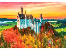 Puzzle MasterPieces Castillo Neuschwanstein en Otoño de 1000 Pz