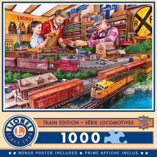 Puzzle MasterPieces Comprando Trenes a Lionel de 1000 Piezas