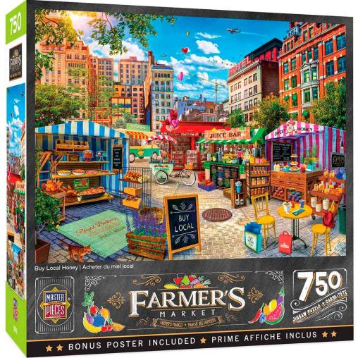 Puzzle MasterPieces Mercadillo de Postres de 750 Piezas