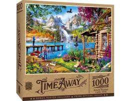 Puzzle MasterPieces De Pesca en el Lago de 1000 Piezas