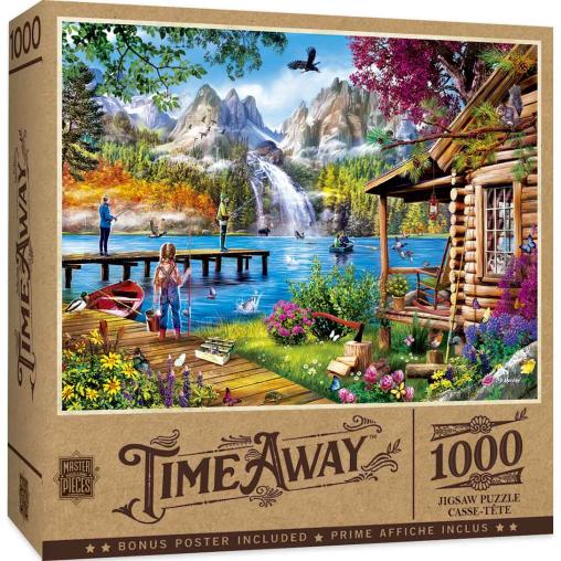 Puzzle MasterPieces De Pesca en el Lago de 1000 Piezas