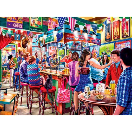 Puzzle MasterPieces Deportes y Cervezas de Duffy de 550 Piezas