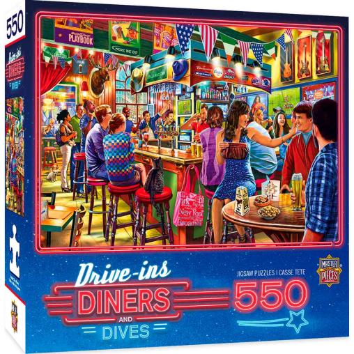 Puzzle MasterPieces Deportes y Cervezas de Duffy de 550 Piezas