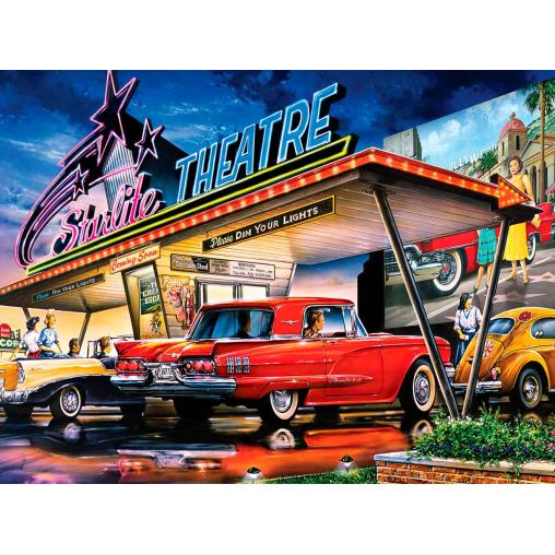 Puzzle MasterPieces El Autorrestaurante Starlite de 550 Piezas