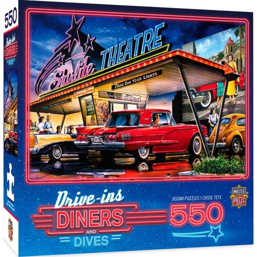 Puzzle MasterPieces El Autorrestaurante Starlite de 550 Piezas