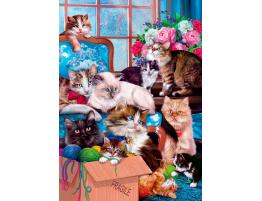 Puzzle MasterPieces Gatitos Traviesos de 1000 Piezas