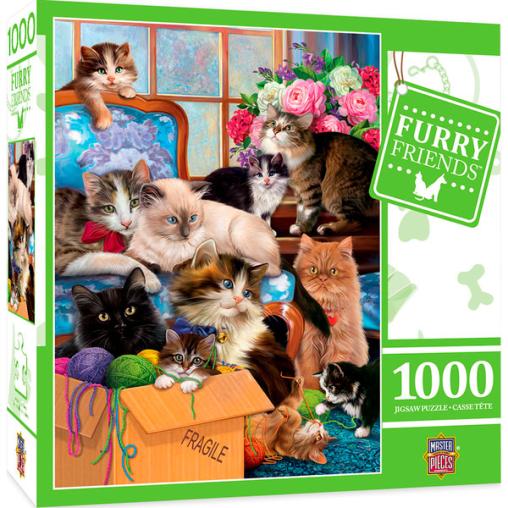 Puzzle MasterPieces Gatitos Traviesos de 1000 Piezas