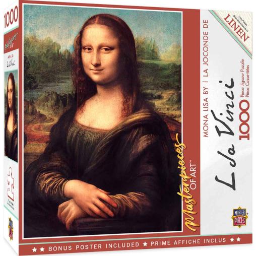 Puzzle MasterPieces Gioconda La Mona Lisa de 1000 Piezas