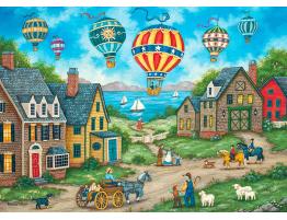 Puzzle MasterPieces Globos en el Cielo de 1000 Piezas