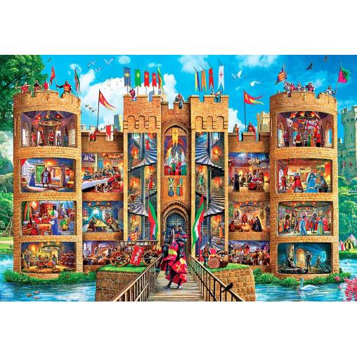 Puzzle MasterPieces Interior del Castillo XXL de 1000 Pzs