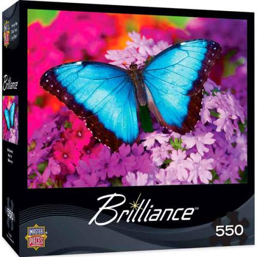 Puzzle MasterPieces La Mariposa Azul de 550 Piezas