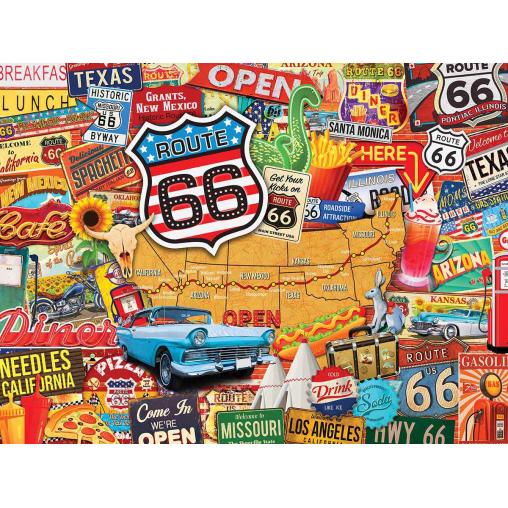 Puzzle MasterPieces La Ruta 66 de 550 Piezas