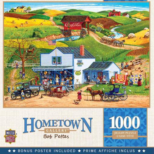 Puzzle MasterPieces La Tienda de los McGiverny de 1000 Piezas