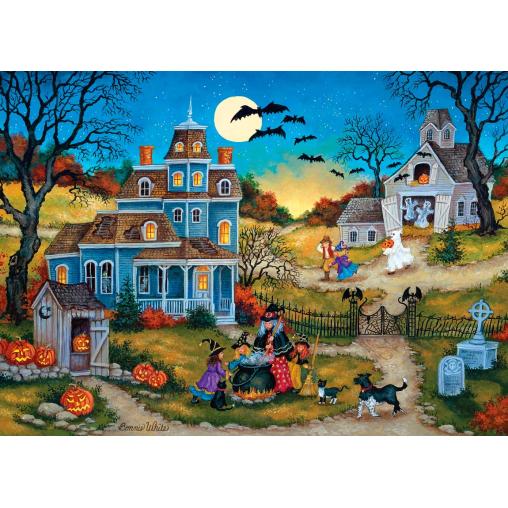 Puzzle MasterPieces Las Tres Pequeñas Brujas de 1000 Piezas