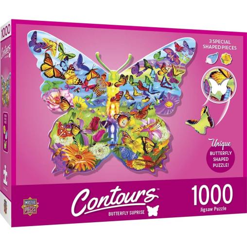 Puzzle MasterPieces Mariposa de 1000 Piezas