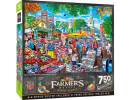 Puzzle MasterPieces Mercado de Tarde de 750 Piezas