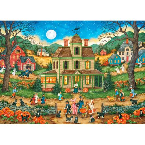 Puzzle MasterPieces Noche de Halloween de 1000 Piezas