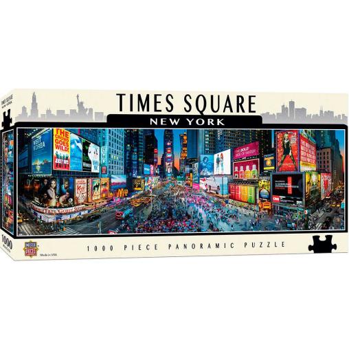 Puzzle MasterPieces Panorámico Times Square Nueva York de 1000