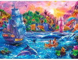 Puzzle MasterPieces Paraíso Encontrado XXL de 300 Piezas