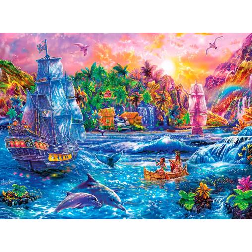 Puzzle MasterPieces Paraíso Encontrado XXL de 300 Piezas