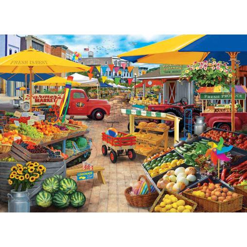 Puzzle MasterPieces Plaza del Mercado de 1000 Piezas