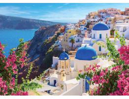 Puzzle MasterPieces Primavera en Santorini de 1000 Piezas