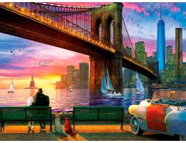 Puzzle MasterPieces Romance en Nueva York de 550 Piezas