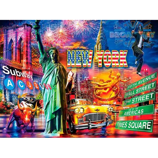 Puzzle MasterPieces Saludos Desde Nueva York de 550 Piezas