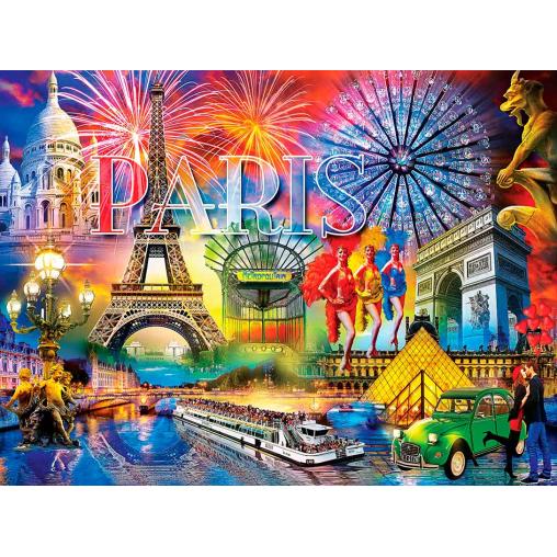 Puzzle MasterPieces Saludos Desde París de 550 Piezas